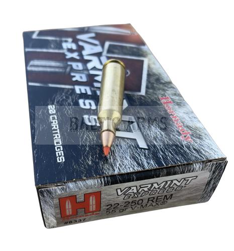 HORNADY .22-250 Remington 55 gr V-MAX		